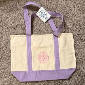 Trader Joe’s new Lavender Canvas Tote Bag